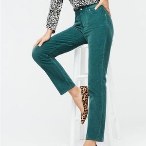 J. Crew Vintage Slim-straight Corduroy Pants NWT